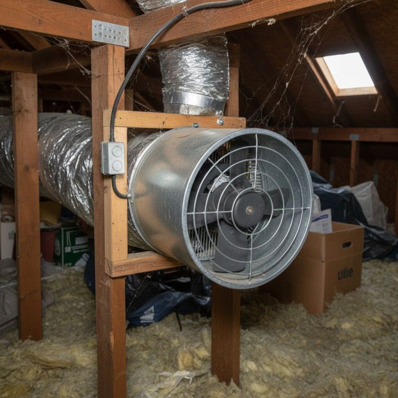 Attic Turbine Installation in Heber City, UT