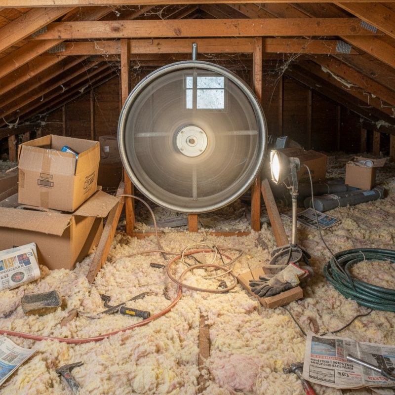 Attic Fan Repair in Provo, UT