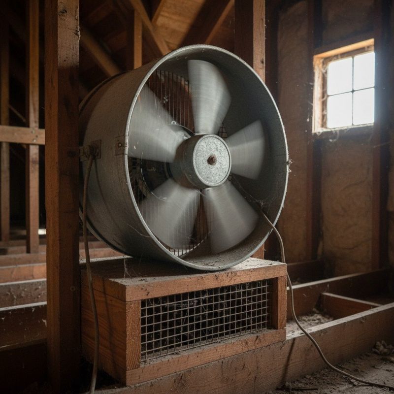Attic Fan Replacement in Prescott Valley, AZ