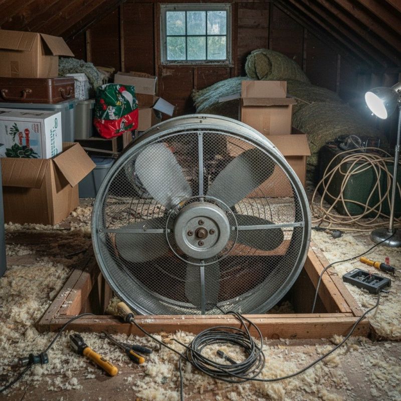 Attic Fan Servicing in Heber City, UT