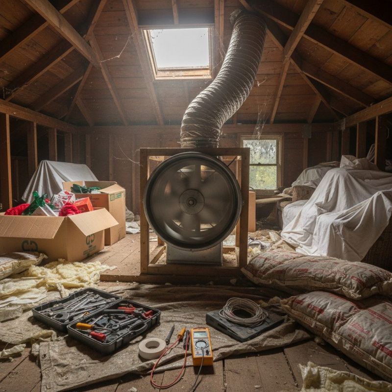 Attic Fan Servicing in Provo, UT