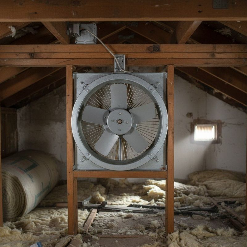 Attic Turbine Installation in Provo, UT