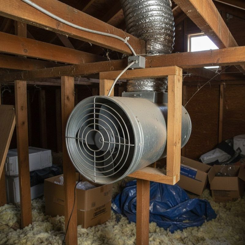 Solar Exhaust Fan Installation in Prescott Valley, AZ