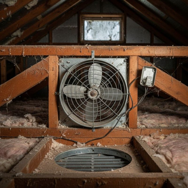 Solar Exhaust Fan Installation in Alpharetta, GA